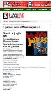 Lucca Live 1-07-2013