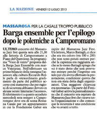 La Nazione 12-07-2013