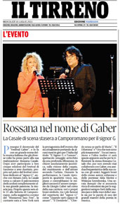 Il Tirreno 10 luglio 2013