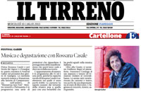 Il Tirreno 10 luglio 2013