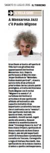 Il Tirreno 11 luglio 2015