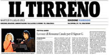 Il Tirreno 9 luglio 2013