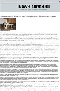 La Gazzetta di Viareggio 6-06-2014