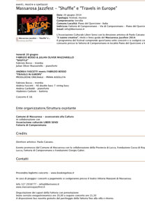 Terre di Lucca e di Versilia 13-06-2014